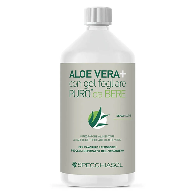 aloe vera con gel fogliare puro
