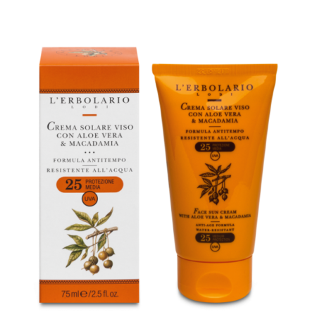 Crema Solare Viso Anti-tempo SPF 25 - 75 Ml